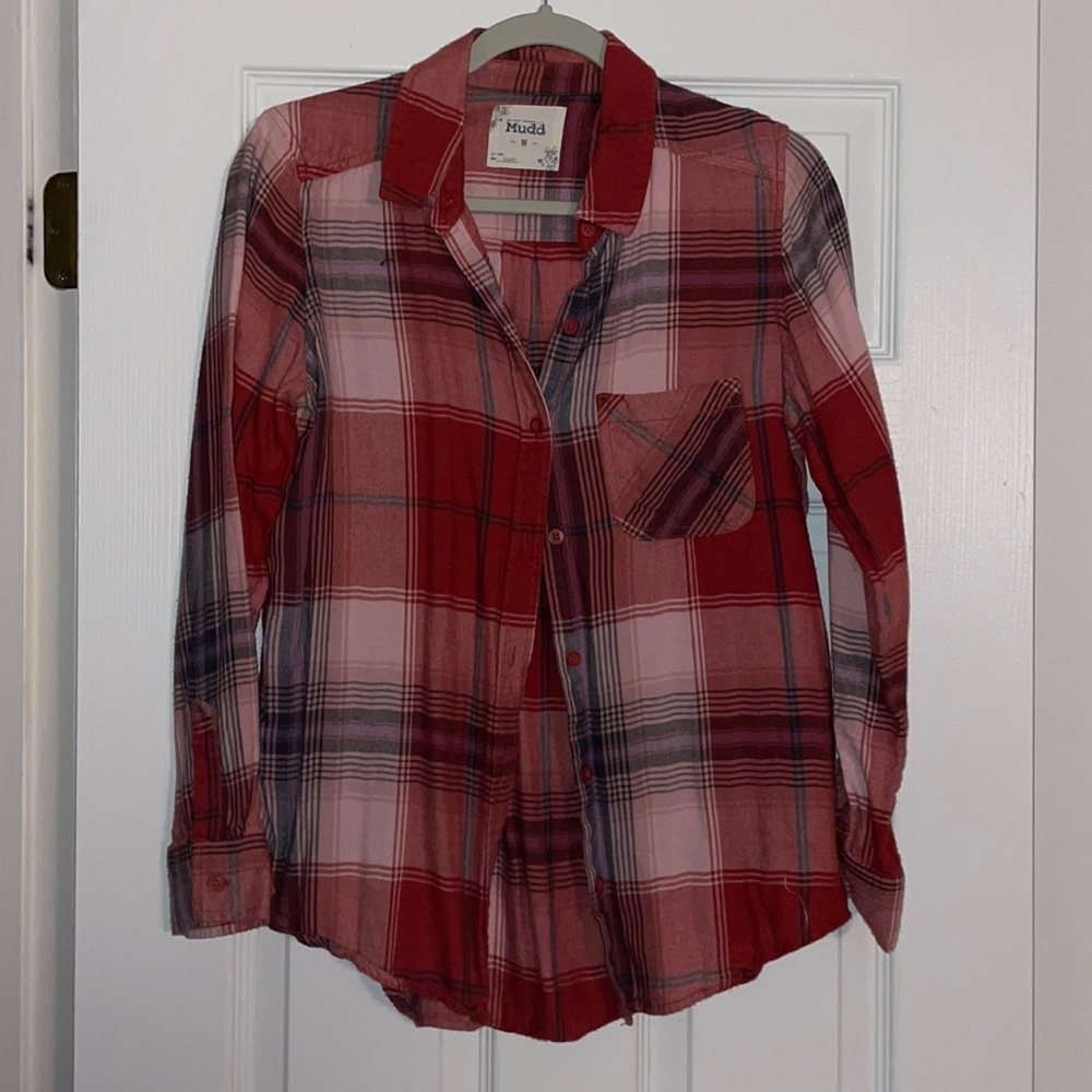 Woman’s casual button down shirt